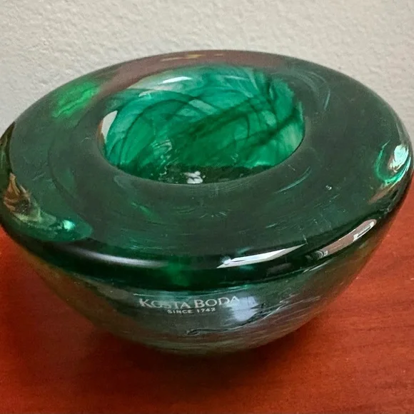 Kosta Boda Atoll Votive/Tealight Holder - Picture 2 of 6